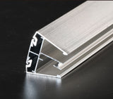 2.5 x 2.5 cm LED Channel _UTL Series_ Model(YX) _ 2.5cm 雙面平蓋鋁型材