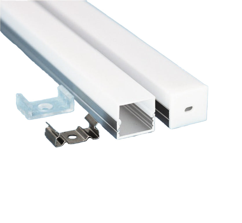 19.8 x 20 mm LED Channel _ U3D Series _ Model(HL) _ 2020-C (U型)
