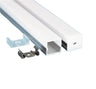 19.8 x 20 mm LED Channel _ U3D Series _ Model(HL) _ 2020-C (U型)
