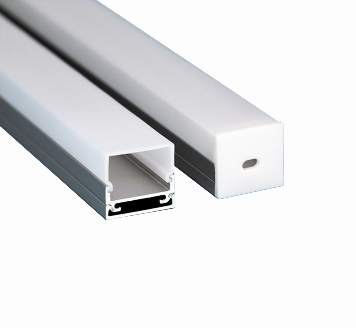 19.7 x 20 mm LED Channel _ U3D Series _ Model(HL) _ 2020 U型 (帶底板)