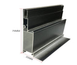 35×79mm  LED Channel _ SEG Series _ Model(YX) _ 有蓋8公分卡布燈箱料