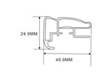 49.9×24.9mm  LED Channel _BLP Series_ Model(YX)_ 5x8宣傳欄燈箱料