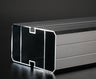 136×75mm LED Channel _BLP Series_ Model(YX)_ 13.6x7.5方柱燈箱料
