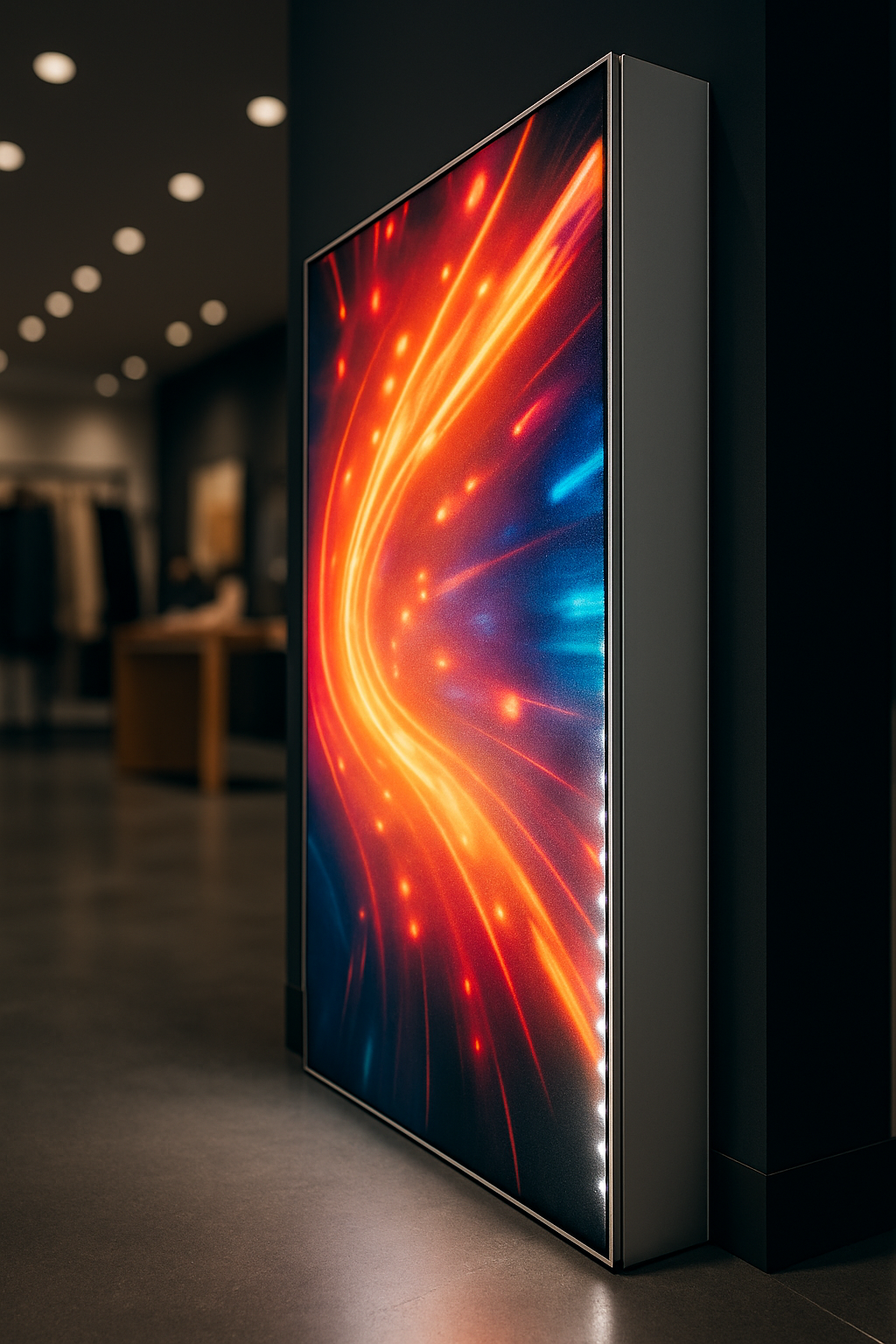 10×120mm  LED Channel _ SEG Series _ Model(YX) _ 12分單面可彎卡布燈箱料