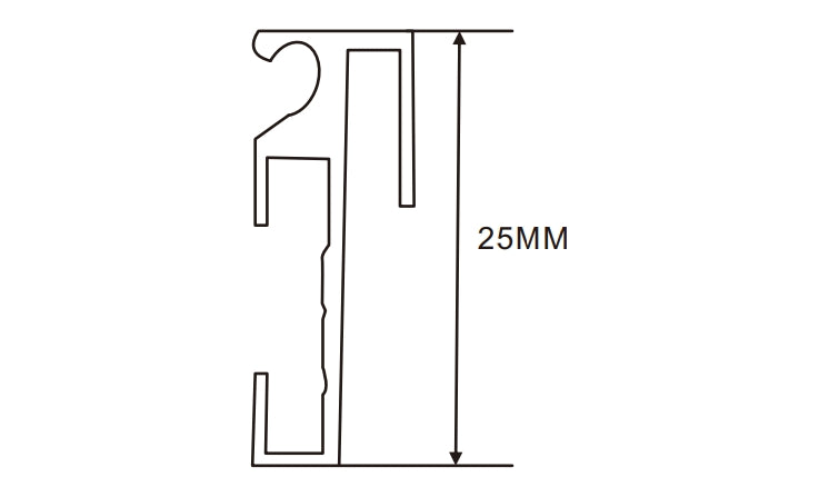 60x20 LED Channel _WLP Series_ Model(YX)_ 60x20雙面吊牌燈箱料