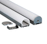 26.7 × 26 mm LED Channel _ U3D Series _ Model(HL) _ 26x11-BY(2626半圓)