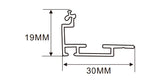 3cm LED Channel  _UTL Series _ Model(YX)_ 3公分弧形超薄燈箱