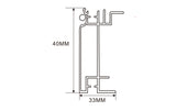 4.5x4 cm LED Channel  _UTL Series _ Model(YX)_ 4.5x4公分超薄燈箱
