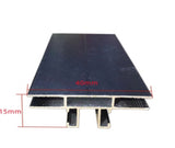 40×15mm  LED Channel _SEG Series_ Model(YX)_ 4分雙面卡布燈箱料