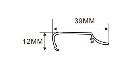 4cm LED Channel _UTL Series _ Model(YX)_ 4cm 超薄燈箱