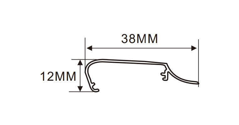 4cm LED Channel _UTL Series _ Model(YX)_ 4公分雙面超薄（雙臂款）燈箱