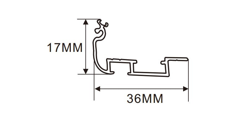 4cm LED Channel _UTL Series _ Model(YX)_ 4cm 超薄燈箱