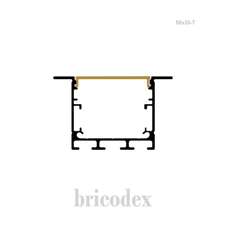 50x32 mm LED Channel _ SML Series _ Model(HL) _50x35-T