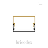 50x38 mm LED Channel _ U3D Series _ Model(HL) _ 50x38