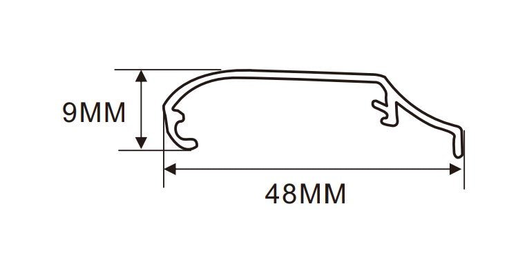 4cm LED Channel _UTL Series _ Model(YX)_ 5公分A款超薄燈箱