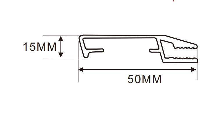 5cm LED Channel _UTL Series _ Model(YX)_ 5公分防水型材燈箱