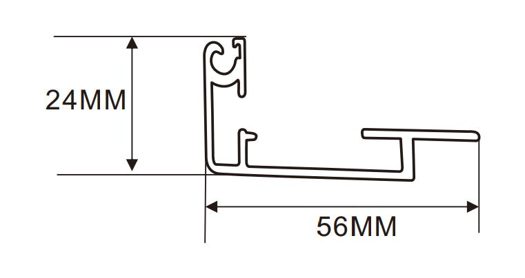 5cm LED Channel _UTL Series _ Model(YX)_ 5公分防水型材燈箱