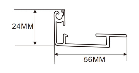 5cm LED Channel _UTL Series _ Model(YX)_ 5公分防水型材燈箱
