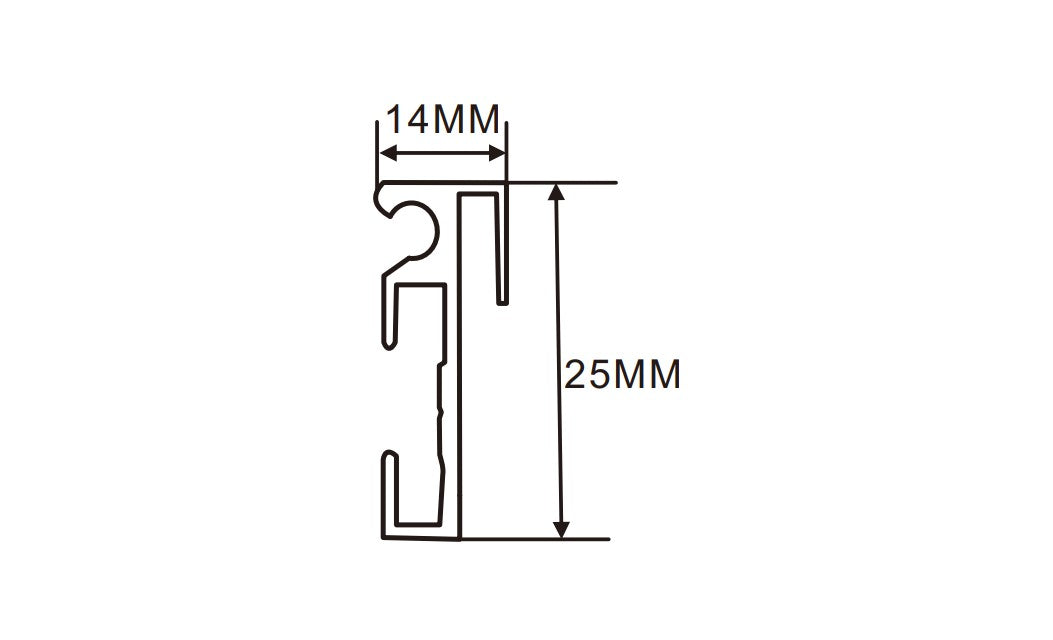 6cm LED Channel _WLP Series_ Model(YX)_ 6cm 地鐵導視燈箱
