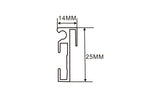 6cm LED Channel _WLP Series_ Model(YX)_ 6cm 地鐵導視燈箱