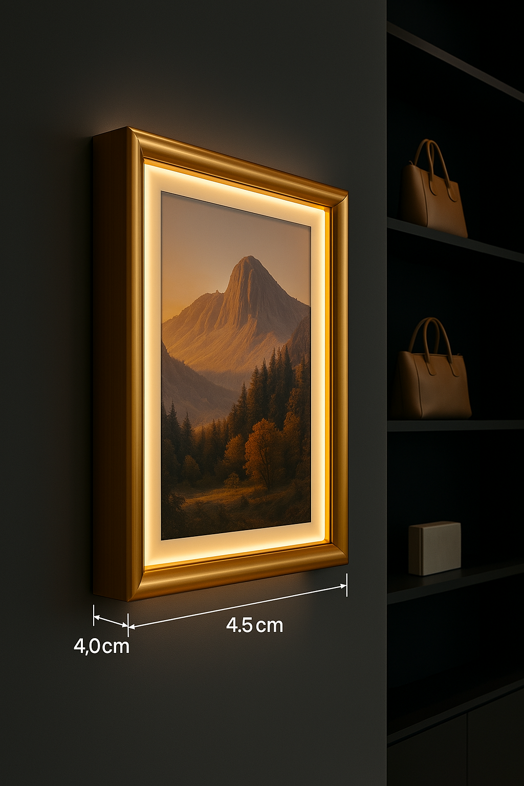 4.5x4 cm LED Channel  _UTL Series _ Model(YX)_ 4.5x4公分超薄燈箱