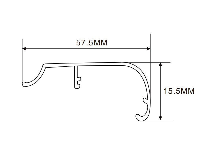 83×50mm LED Channel _FLP Series_ Model(YX)_ 8.5x6 A款拉布燈箱料