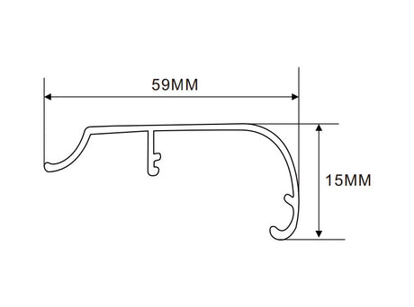 75×55mm LED Channel _FLP Series_ Model(YX)_ 8.5x6 B款拉布燈箱料