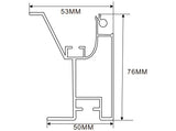 76×53mm LED Channel _FLP Series_ Model(YX)_ 8.5x6 C款拉布燈箱料