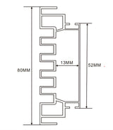 8cm LED Channel _WLP Series_ Model(YX)_ 8cm 地鐵導視燈箱（新款）