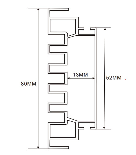 8cm LED Channel _WLP Series_ Model(YX)_ 8cm 地鐵導視燈箱（新款）