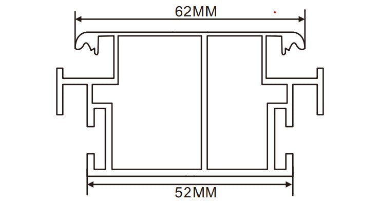 8cm LED Channel _WLP Series_ Model(YX)_ 8cm 平蓋地鐵導視燈箱（新款）