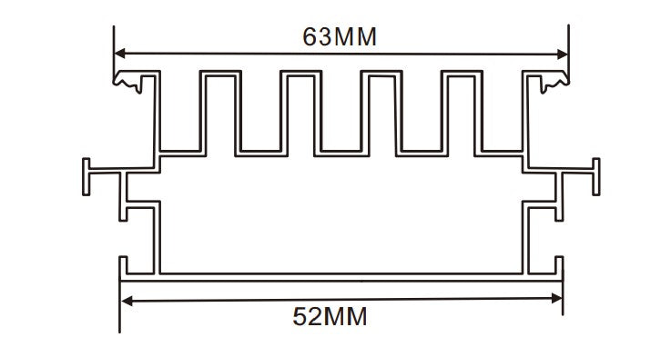 8cm LED Channel _WLP Series_ Model(YX)_ 8cm 地鐵導視燈箱（新款）