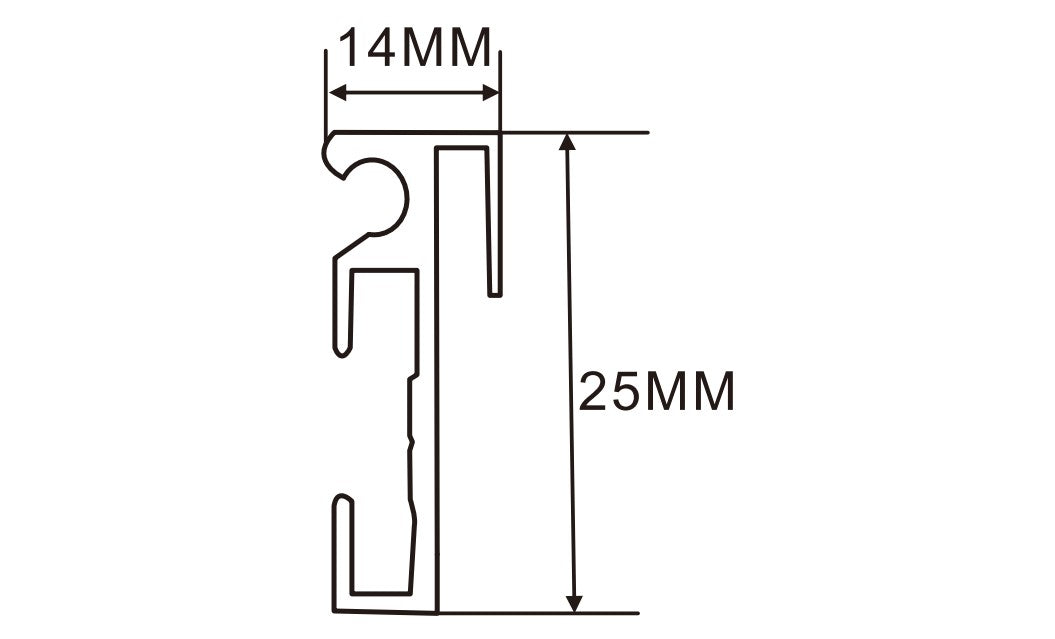 8cm LED Channel _WLP Series_ Model(YX)_ 8cm 地鐵導視燈箱