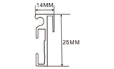 8cm LED Channel _WLP Series_ Model(YX)_ 8cm 地鐵導視燈箱