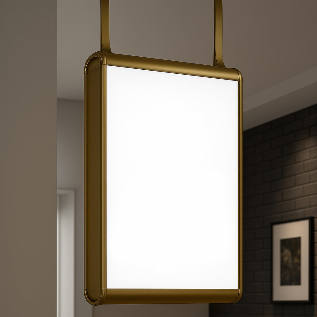 4cm LED Channel _UTL Series _ Model(YX)_ 4公分雙面超薄（雙臂款）燈箱