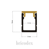 8x12mm LED Channel _ TAP Series_ Model(HL) _ 8x12