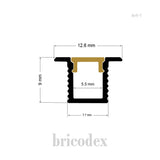 8x9 mm LED Channel _ SML Series _ Model(HL) _ 8x9-T