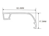 62.4×83m LED Channel _FLP Series_ Model(YX)_ 9060平蓋A款拉布燈箱料