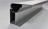 90×19mm LED Channel _FLP Series_ Model(YX)_ 9x9平蓋拉布型材-B款