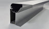 90×19mm LED Channel _FLP Series_ Model(YX)_ 9x9平蓋拉布型材-B款